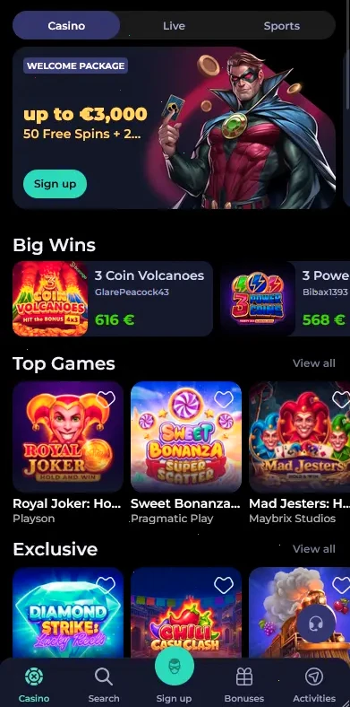 Highflybet app preview