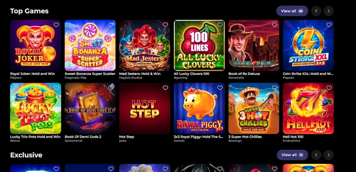 Highflybet online pokies catalogue with Pragmatic Play and BGaming titles