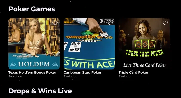 Highflybet live poker table with Casino Hold'em for Australian players